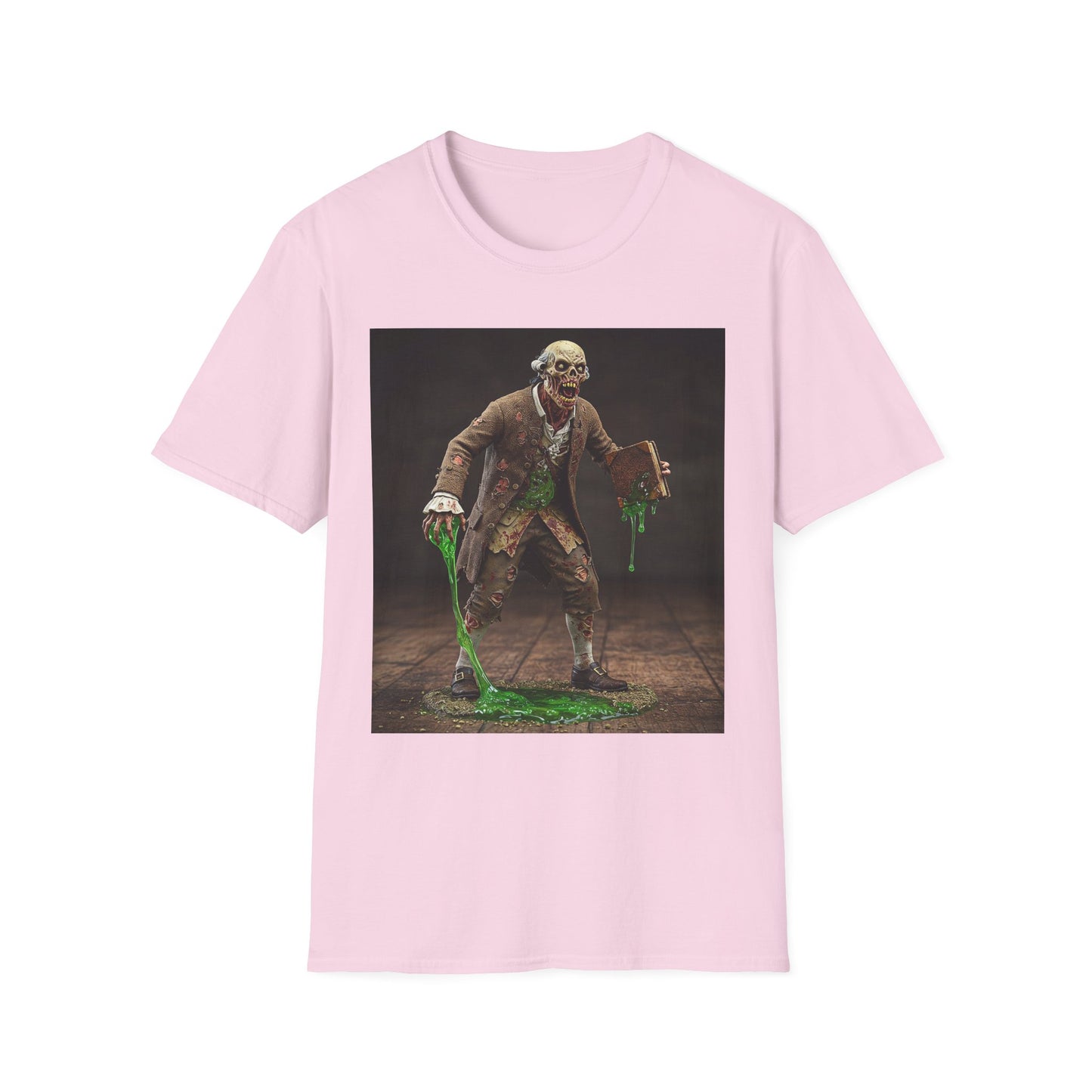 Zombie Science Unisex Softstyle T-Shirt - Spooky Halloween Apparel