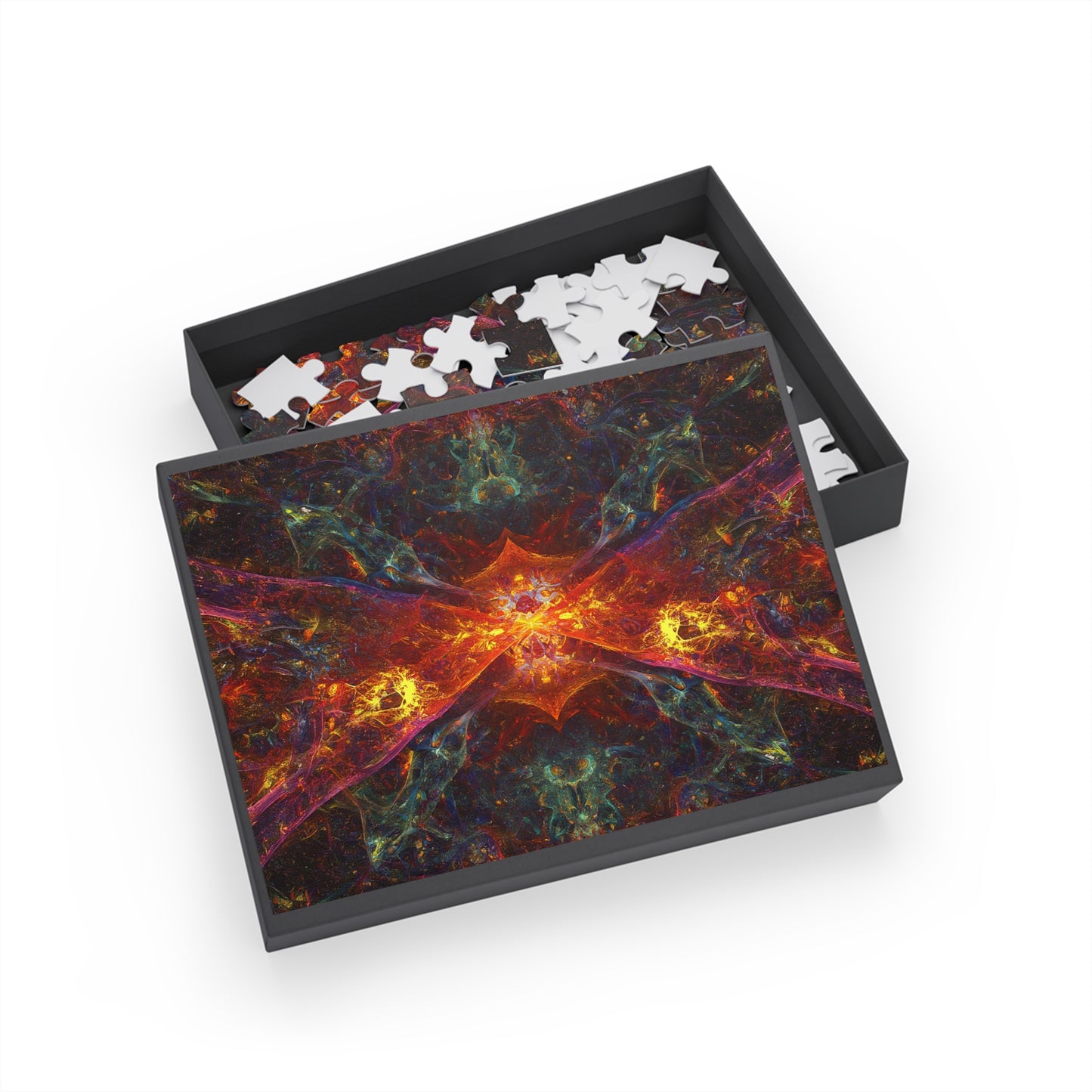 103 - Fractal Puzzle (96, 252, 500, 1000-Piece) - Fun Family Activity and Gift