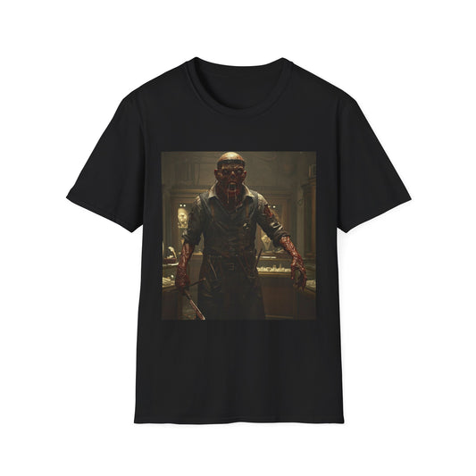 Unisex Horror-Themed Softstyle T-Shirt - Perfect for Halloween and Cosplay