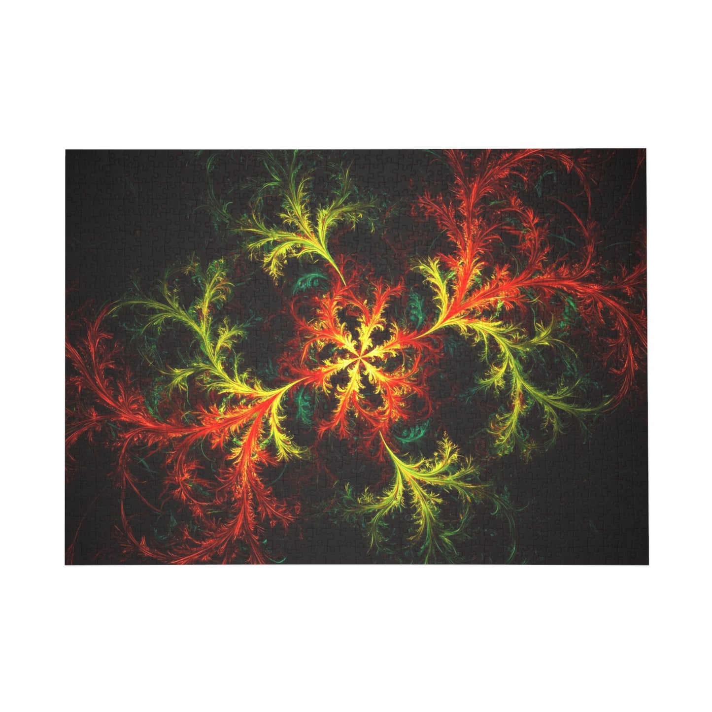 074- Fractal Puzzle (96, 252, 500, 1000-Piece) - Fun Family Activity and Gift