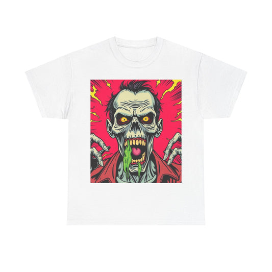 UK - Zombie Apocalypse Unisex Heavy Cotton Tee - Graphic Tee for Horror Fans