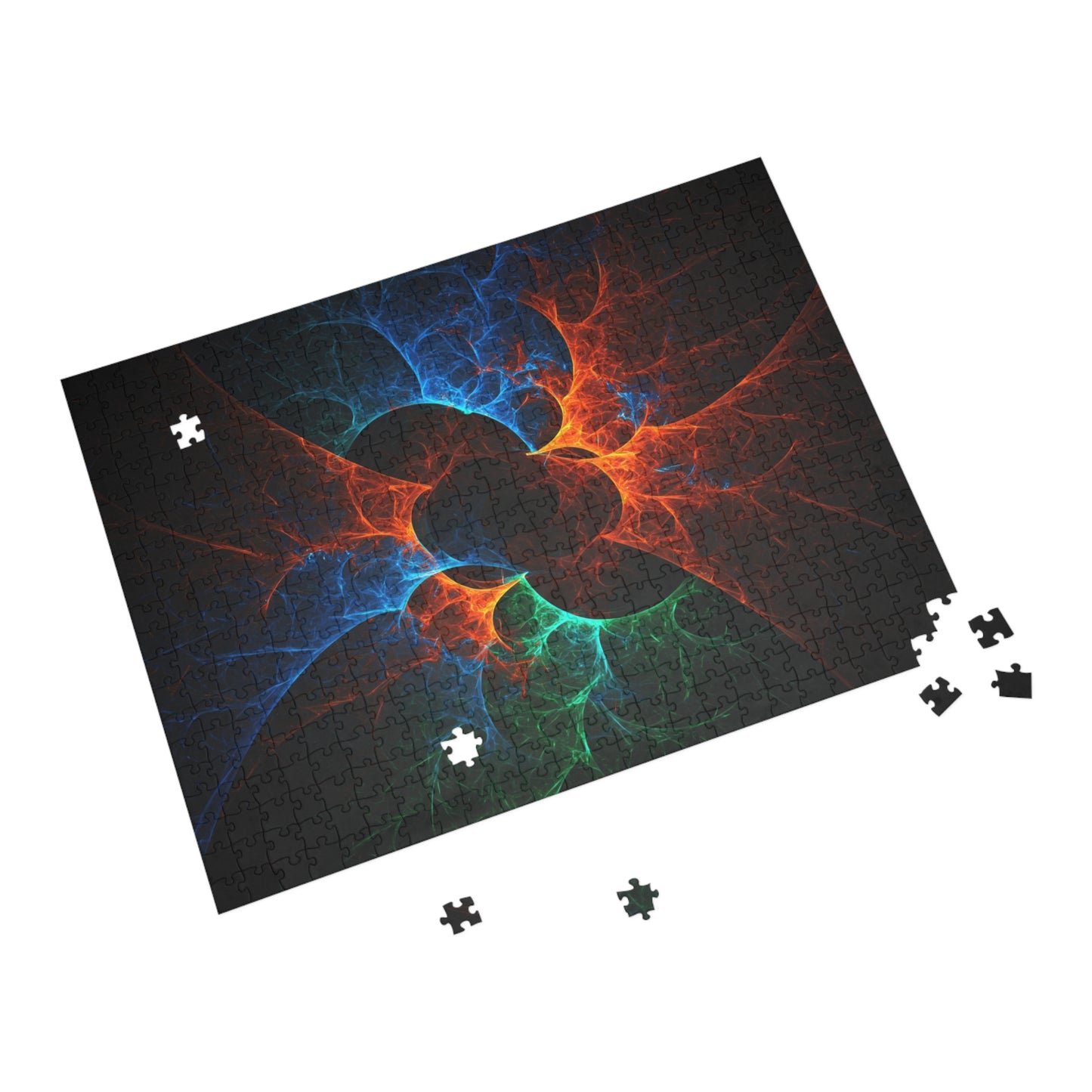 006 - Fractal Puzzle (96, 252, 500, 1000-Piece) - Fun Family Activity and Gift