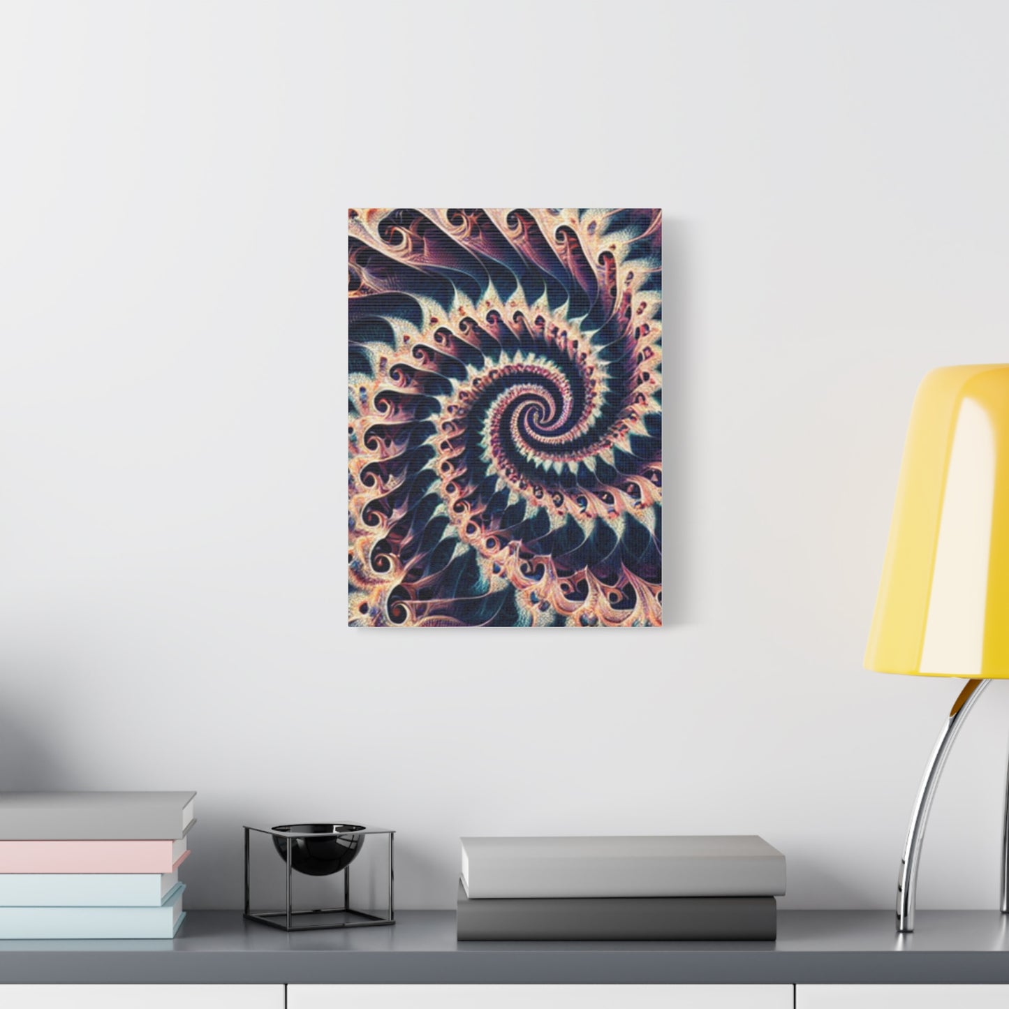 Abstract Spiral Art Canvas Print - Modern Home Decor for Art Lovers