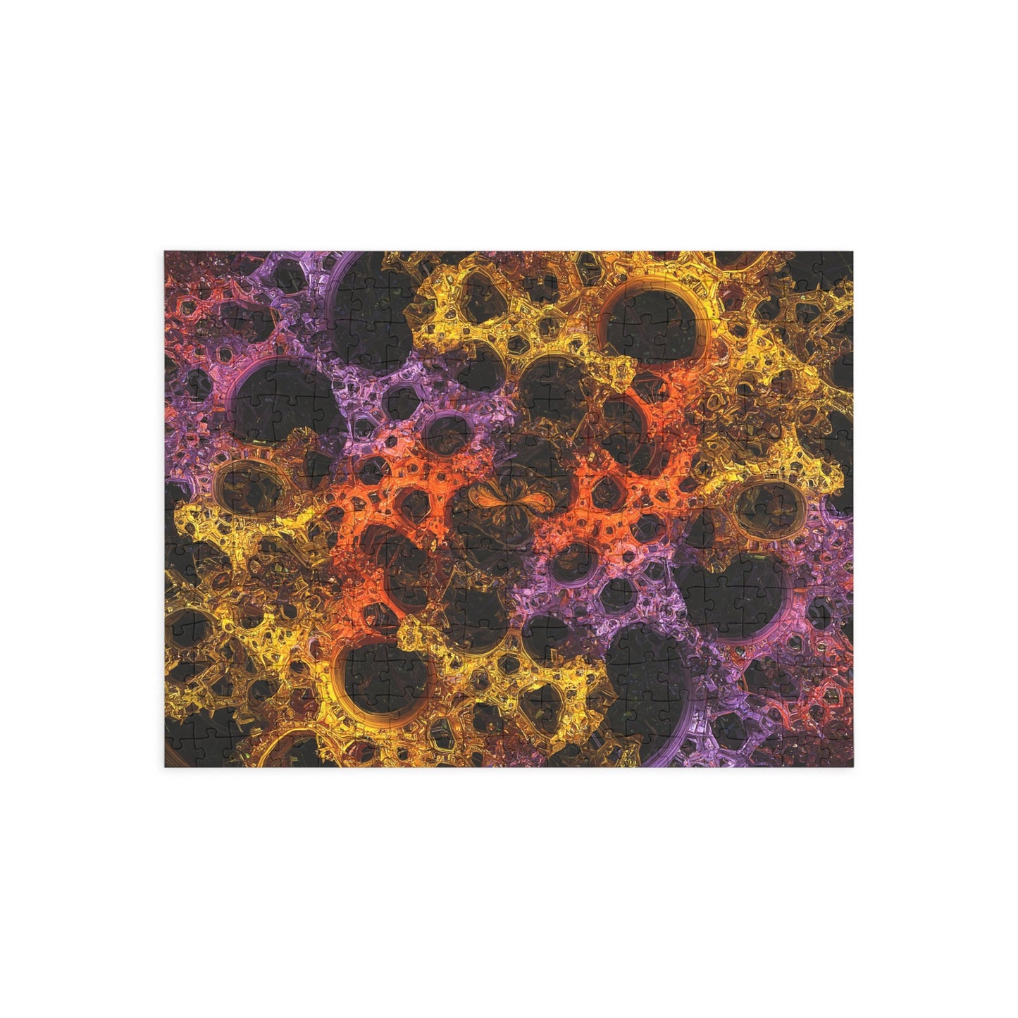 061- Fractal Puzzle (96, 252, 500, 1000-Piece) - Fun Family Activity and Gift