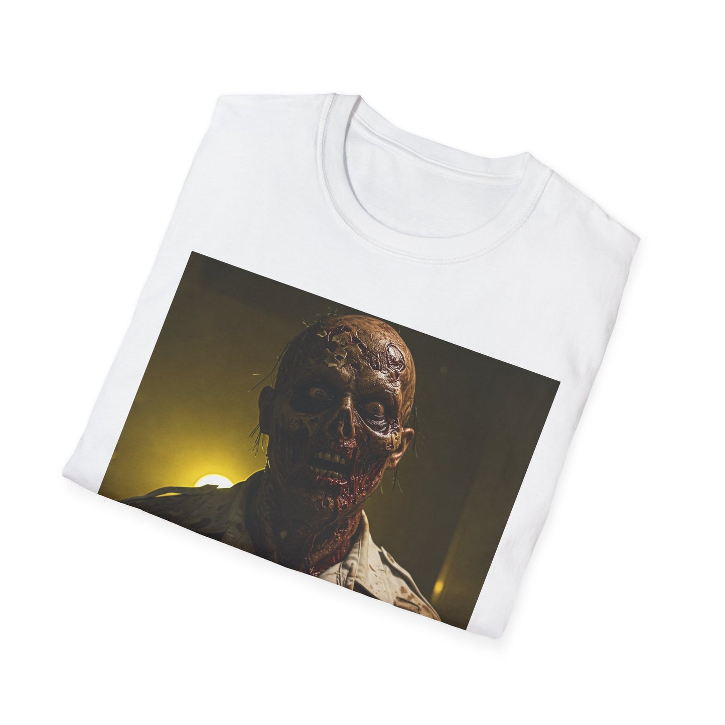 Zombie EMT Unisex Softstyle T-Shirt - Horror Apparel for Halloween