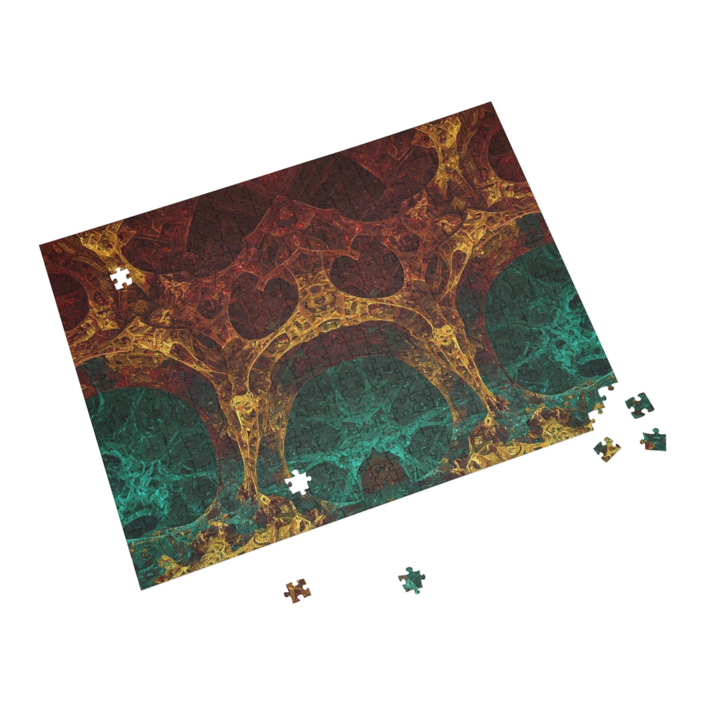 Abstract Fractal Art Puzzle - 96, 252, 500, 1000-Piece Options