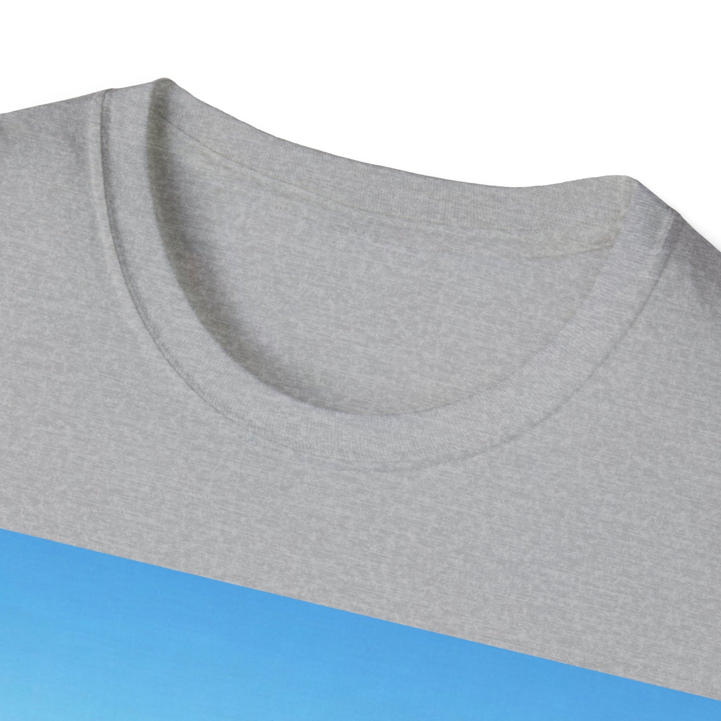 UK - Relaxed Vibes Unisex Softstyle T-Shirt - Beach Chill Design