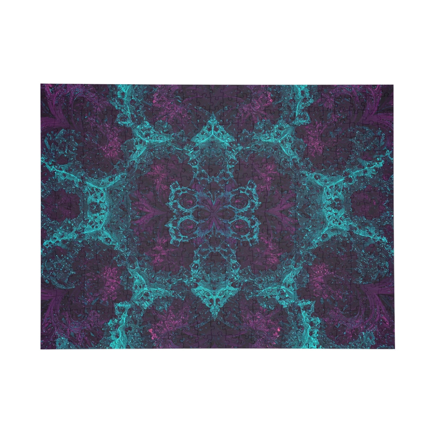 081- Fractal Puzzle (96, 252, 500, 1000-Piece) - Fun Family Activity and Gift