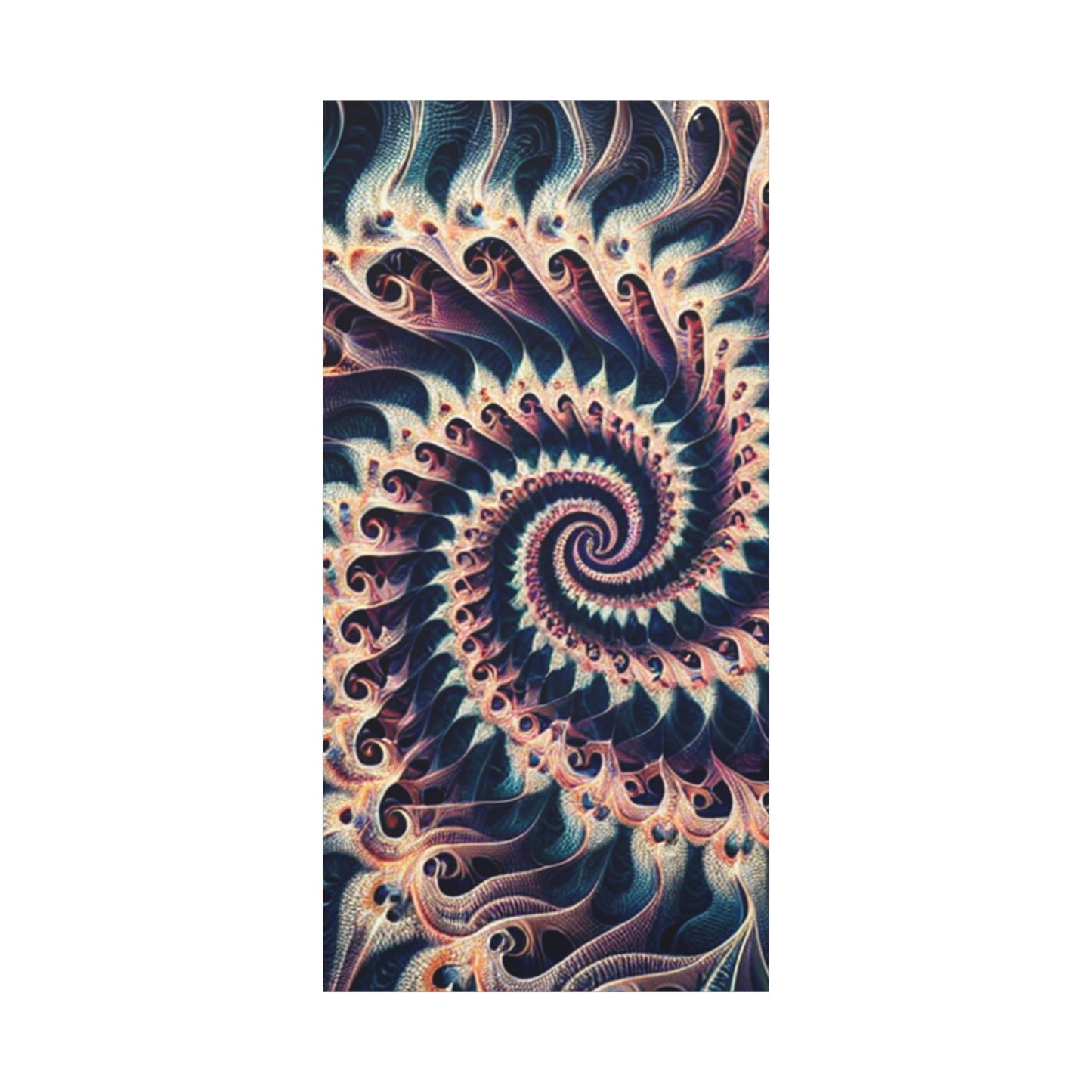 Abstract Spiral Art Canvas Print - Modern Home Decor for Art Lovers