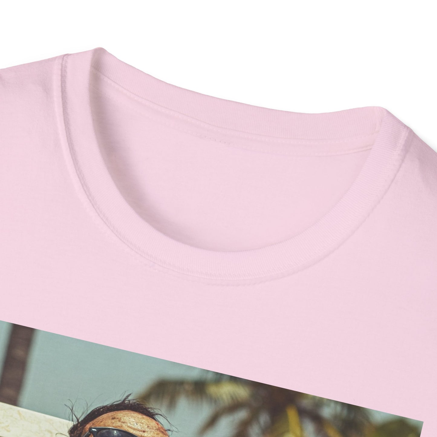 Chill Vibes Skeleton Graphic T-Shirt - Unisex Softstyle