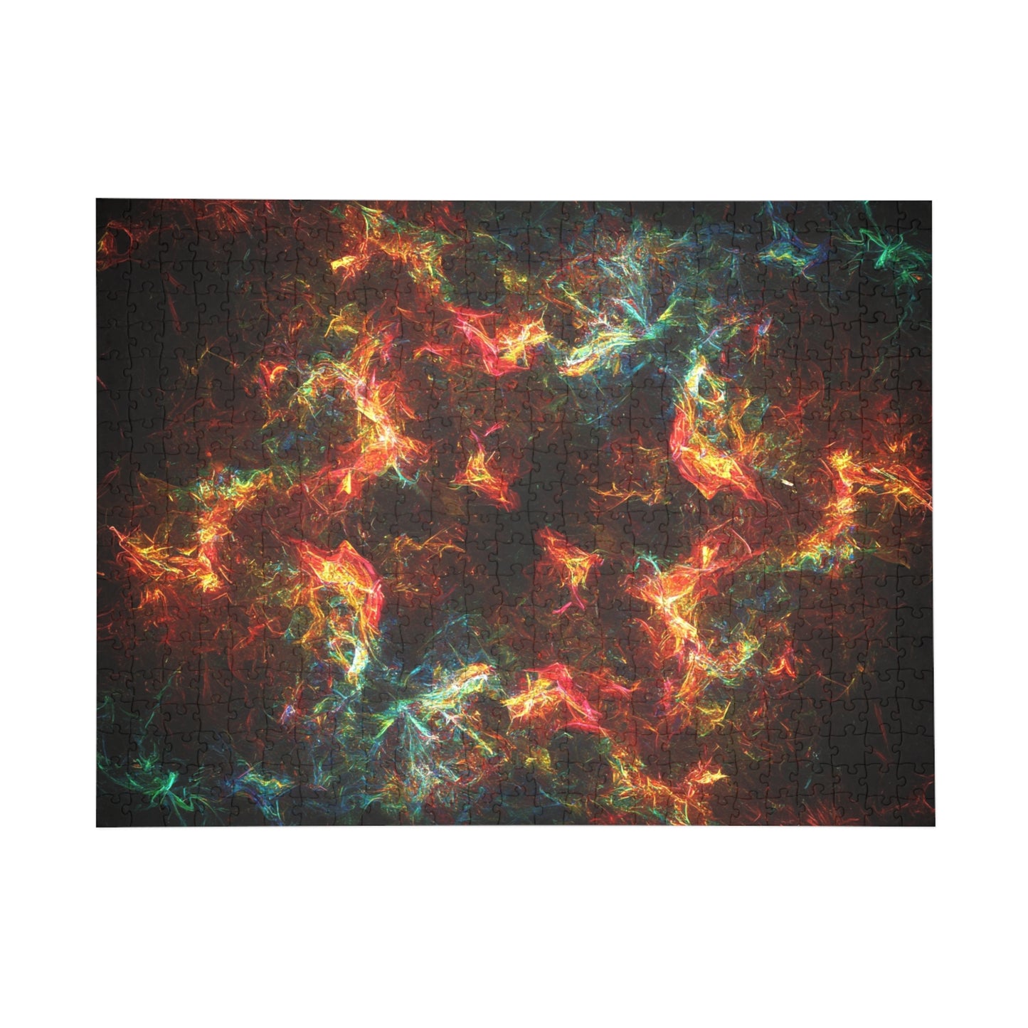 045- Fractal Puzzle (96, 252, 500, 1000-Piece) - Fun Family Activity and Gift