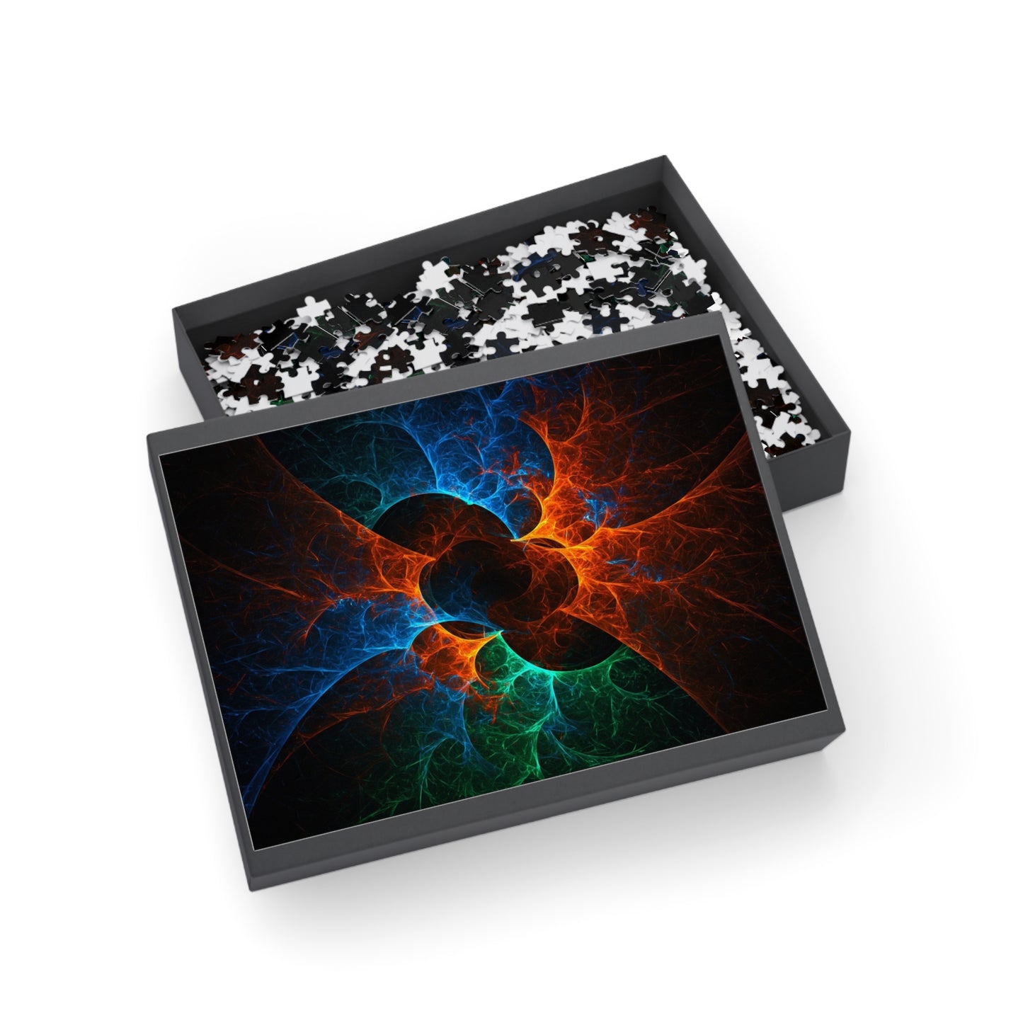 006 - Fractal Puzzle (96, 252, 500, 1000-Piece) - Fun Family Activity and Gift