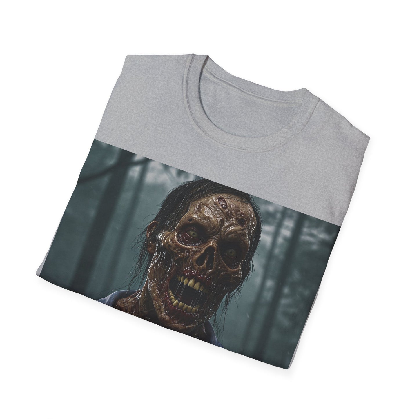 UK - Halloween Horror Graphic Unisex T-Shirt - Spooky Skull Design
