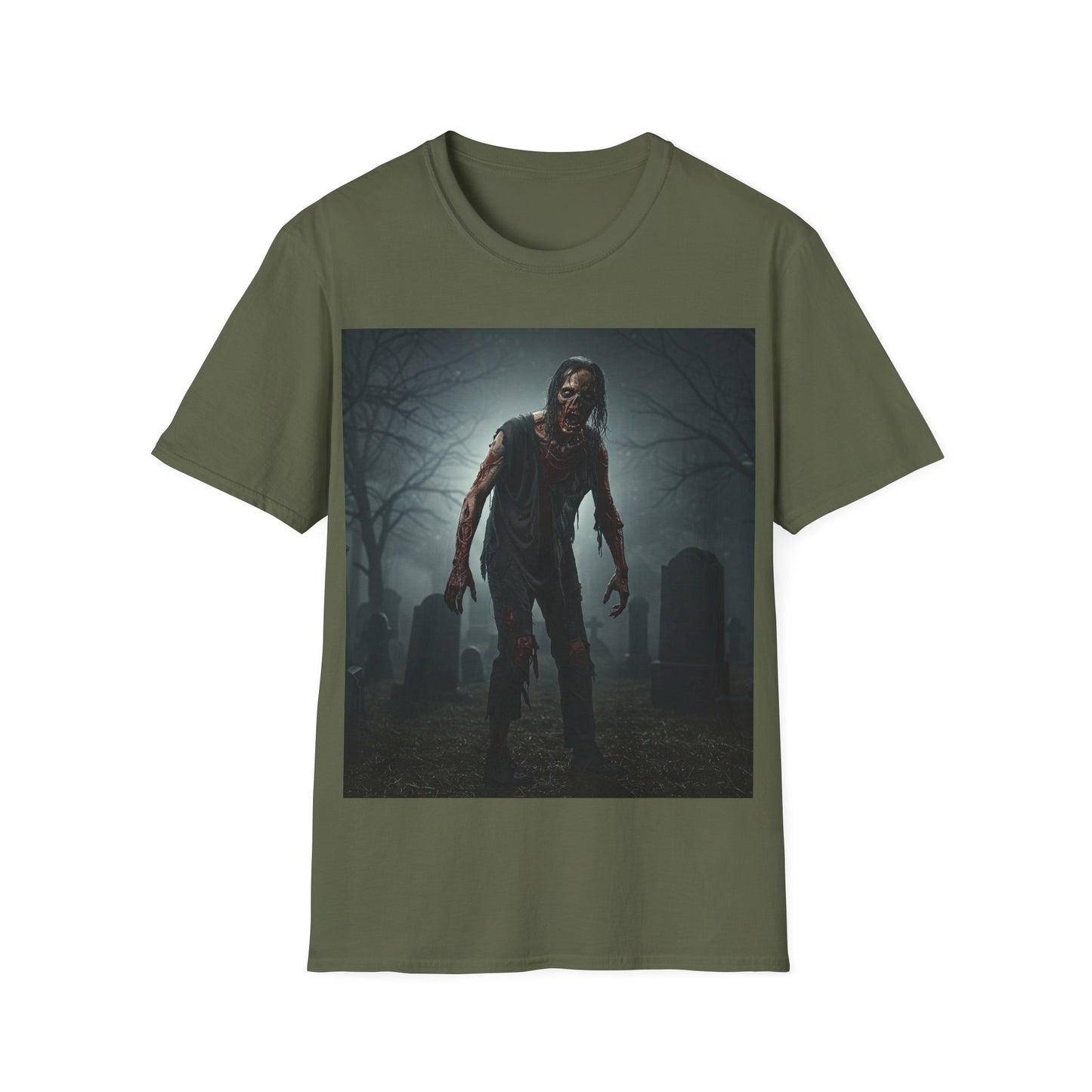 UK - Unisex Softstyle Horror Tee - Perfect for Halloween and Horror Fans