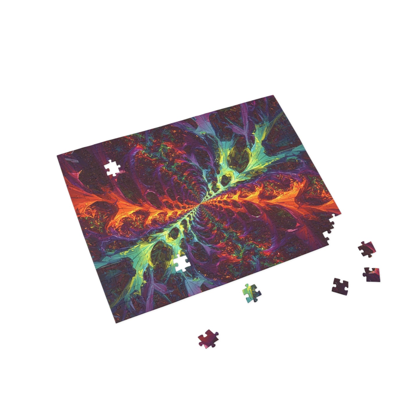 068- Fractal Puzzle (96, 252, 500, 1000-Piece) - Fun Family Activity and Gift