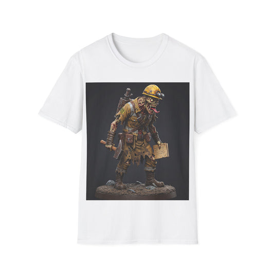 UK - Vintage Mining Themed Unisex Softstyle T-Shirt - Perfect for Adventure Lovers