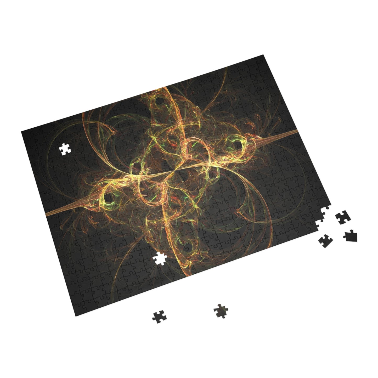 054- Fractal Puzzle (96, 252, 500, 1000-Piece) - Fun Family Activity and Gift