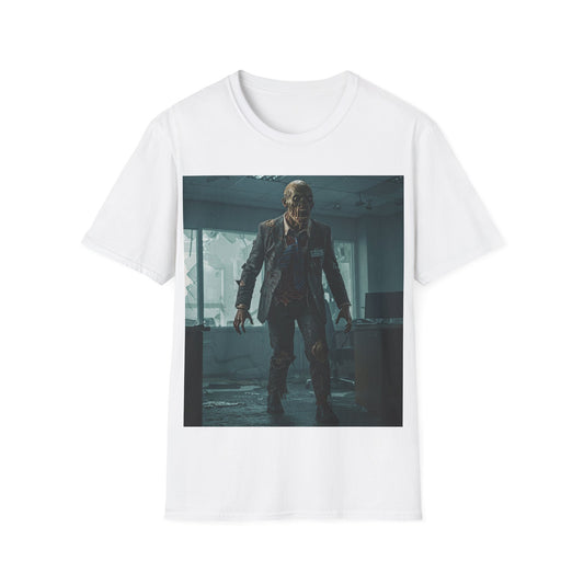 UK - Zombie Apocalypse Unisex Softstyle T-Shirt - Perfect for Horror Fans and Parties
