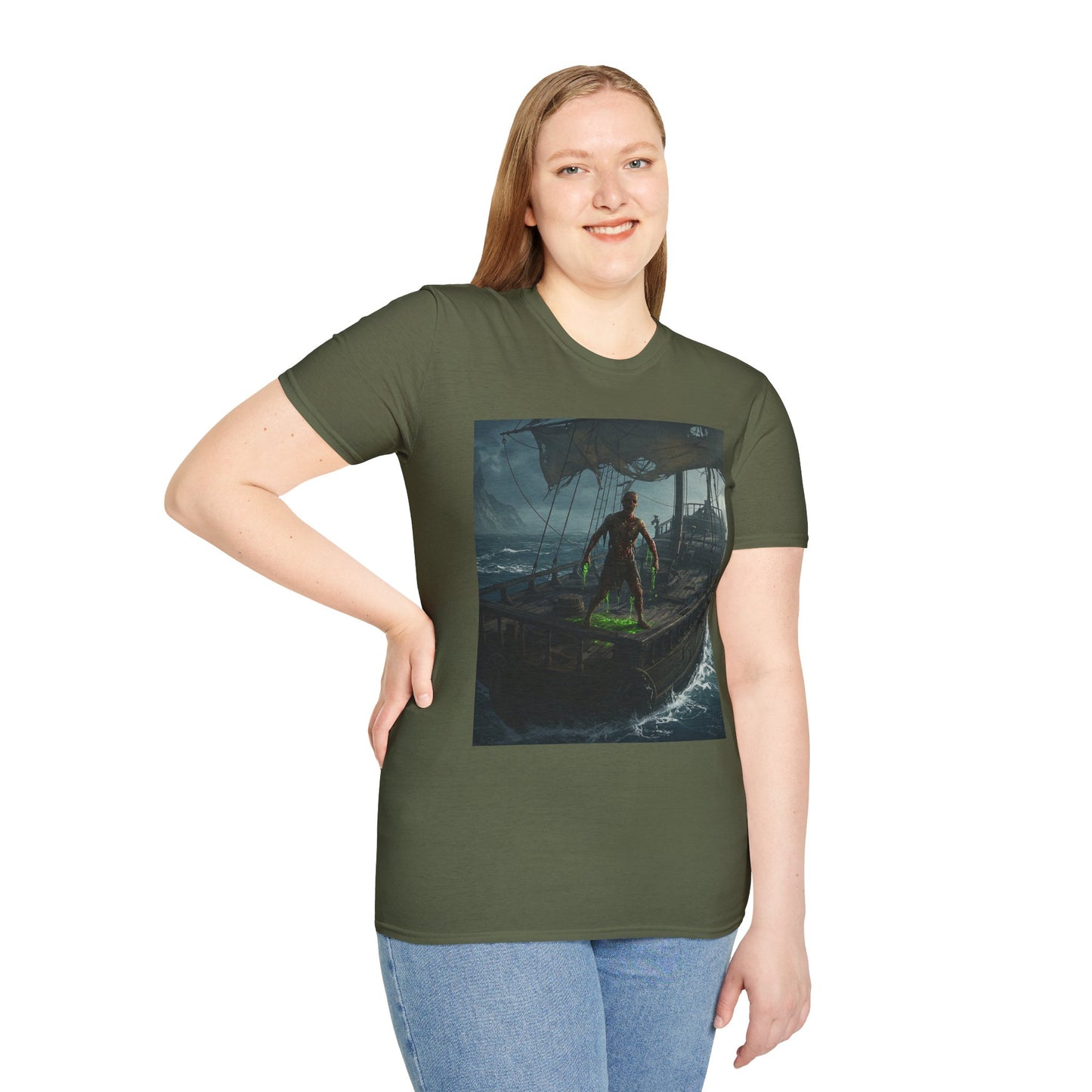 Adventurous Pirate Graphic Unisex T-Shirt - Perfect for Sea Lovers!