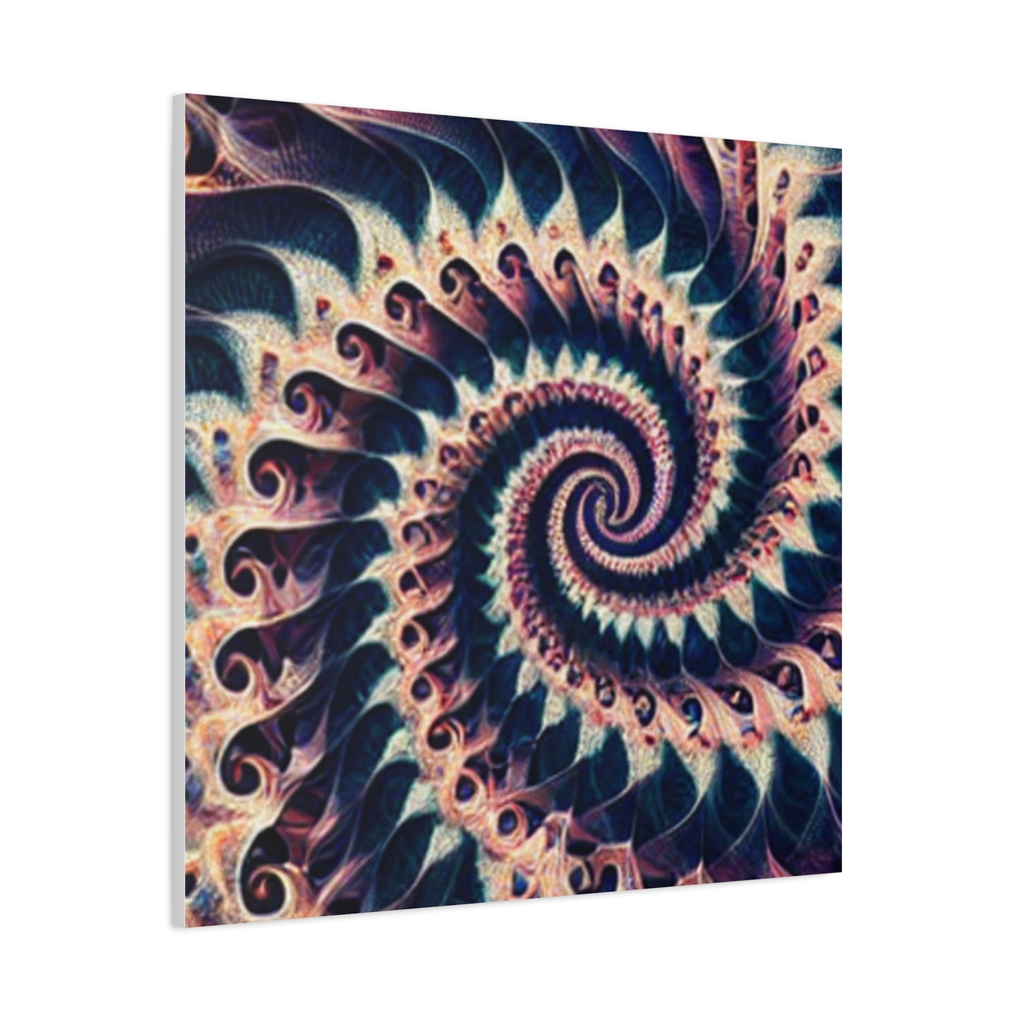 Abstract Spiral Art Canvas Print - Modern Home Decor for Art Lovers