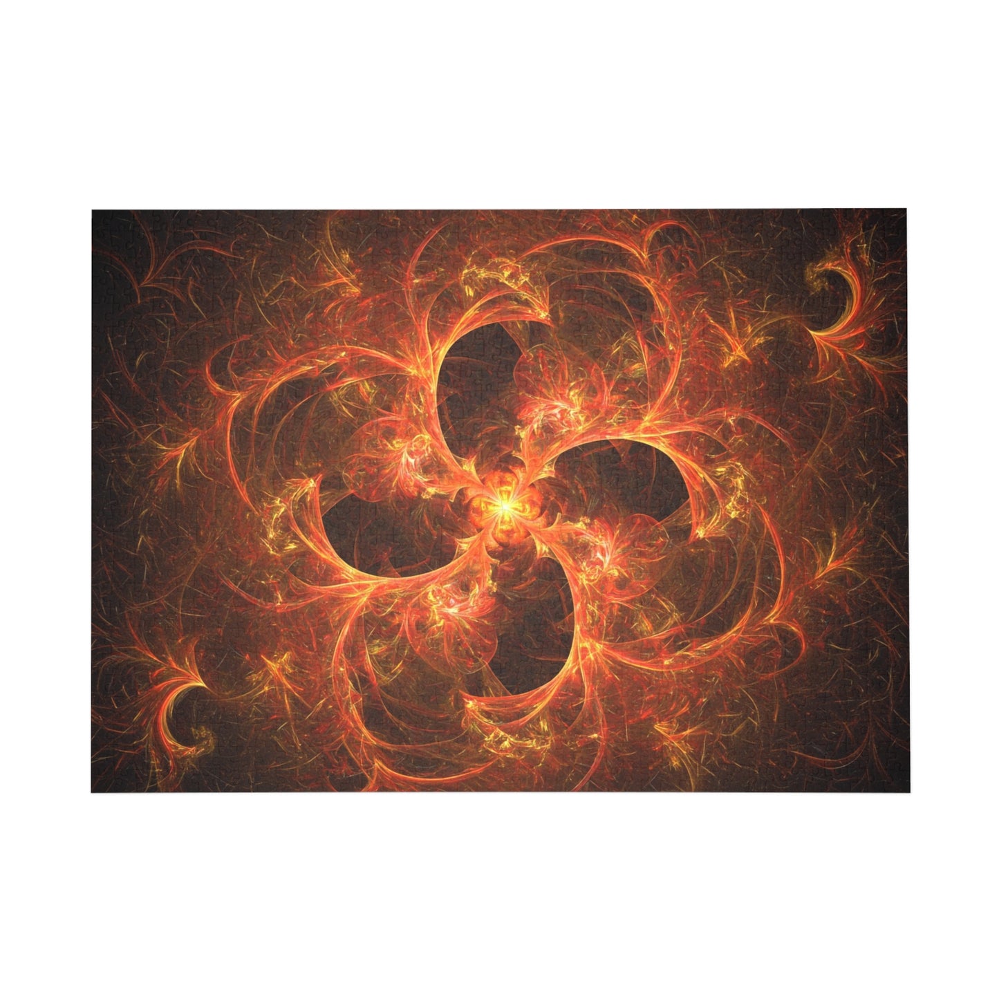 050- Fractal Puzzle (96, 252, 500, 1000-Piece) - Fun Family Activity and Gift