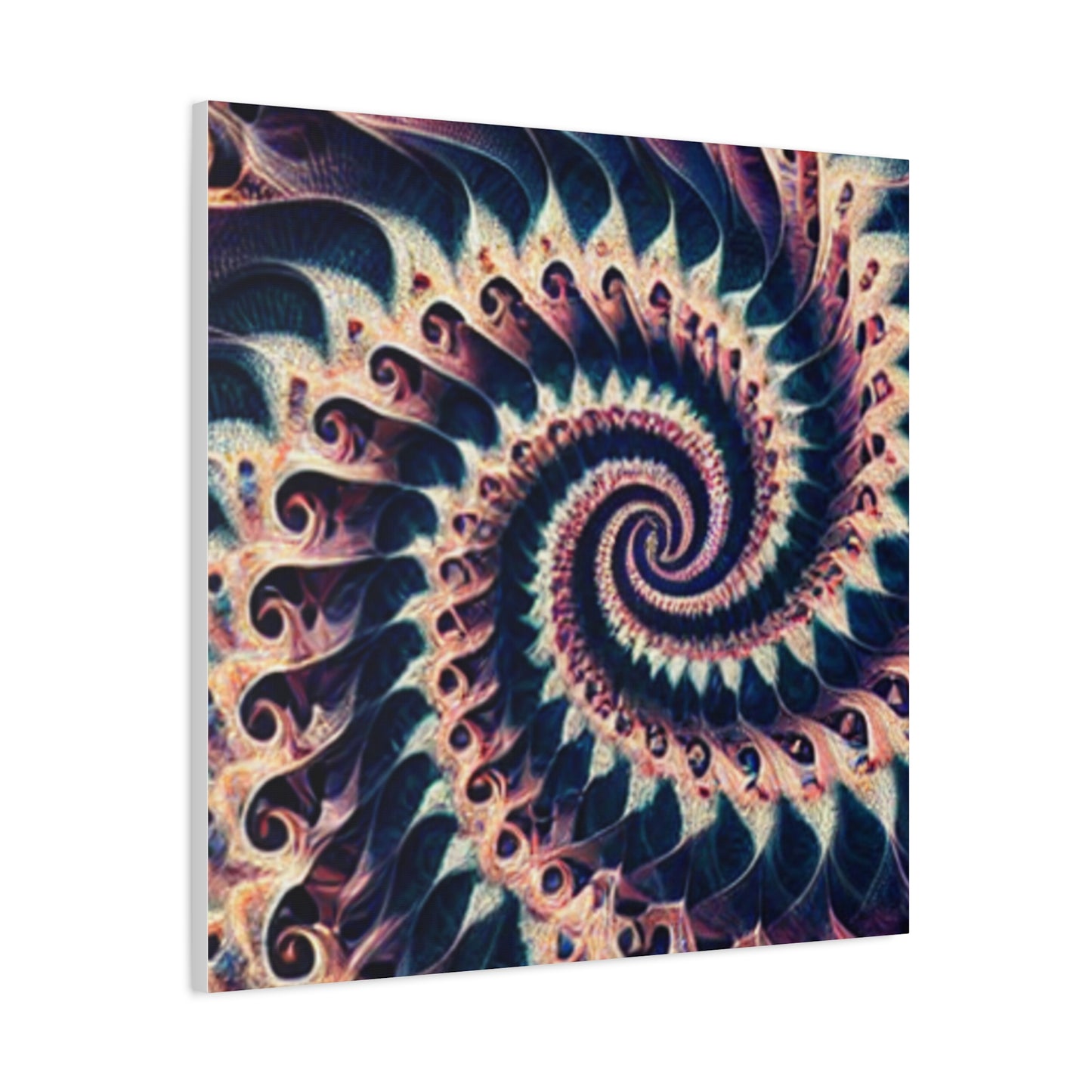 Abstract Spiral Art Canvas Print - Modern Home Decor for Art Lovers