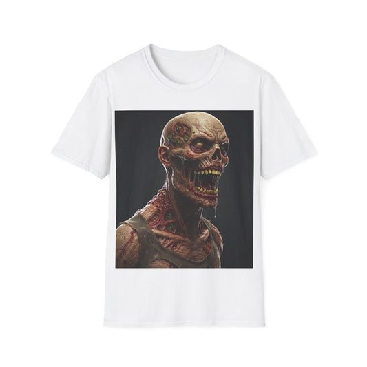 UK - Zombie Graphic Unisex Softstyle T-Shirt | Horror Movie Fan Apparel
