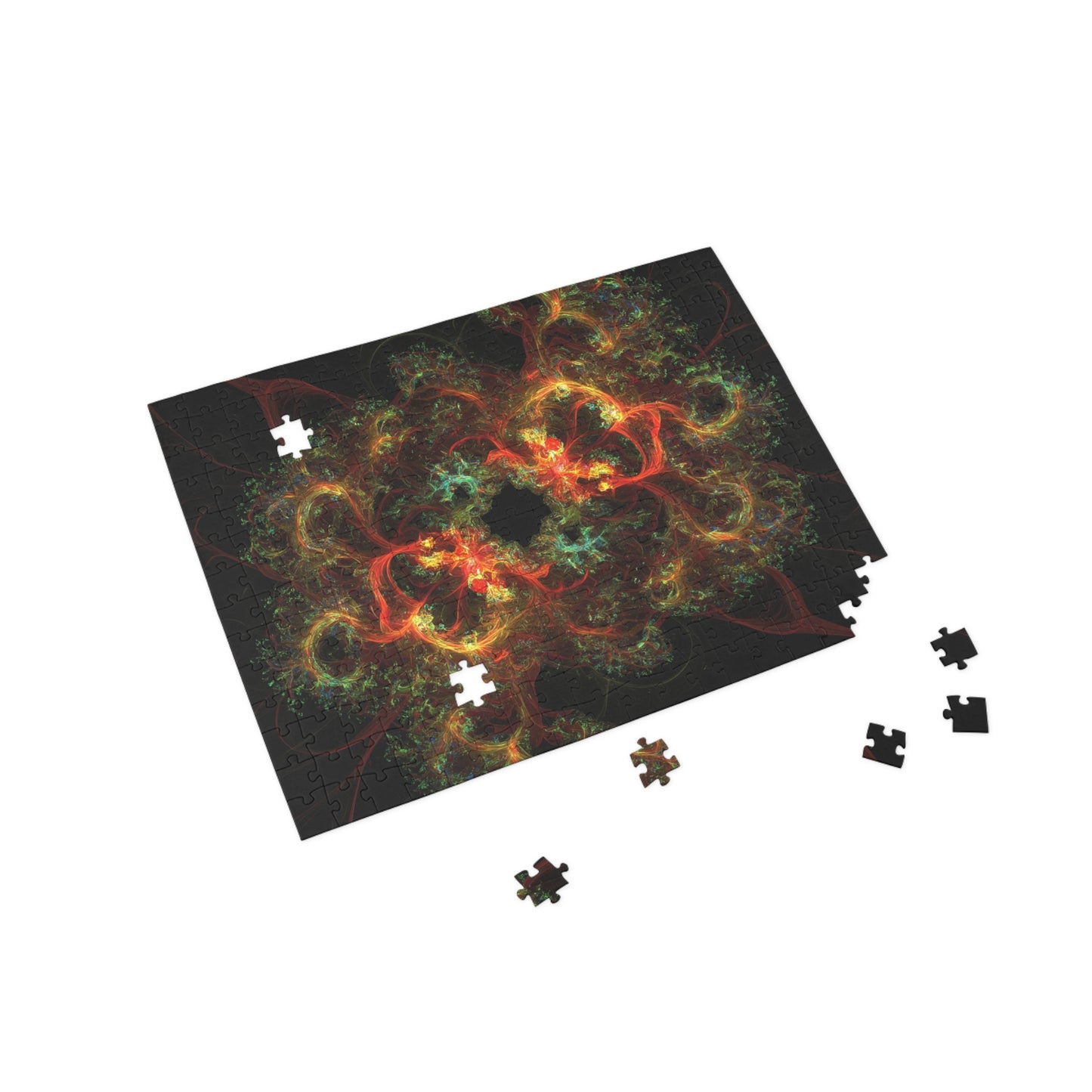 014 - Fractal Puzzle (96, 252, 500, 1000-Piece) - Fun Family Activity and Gift