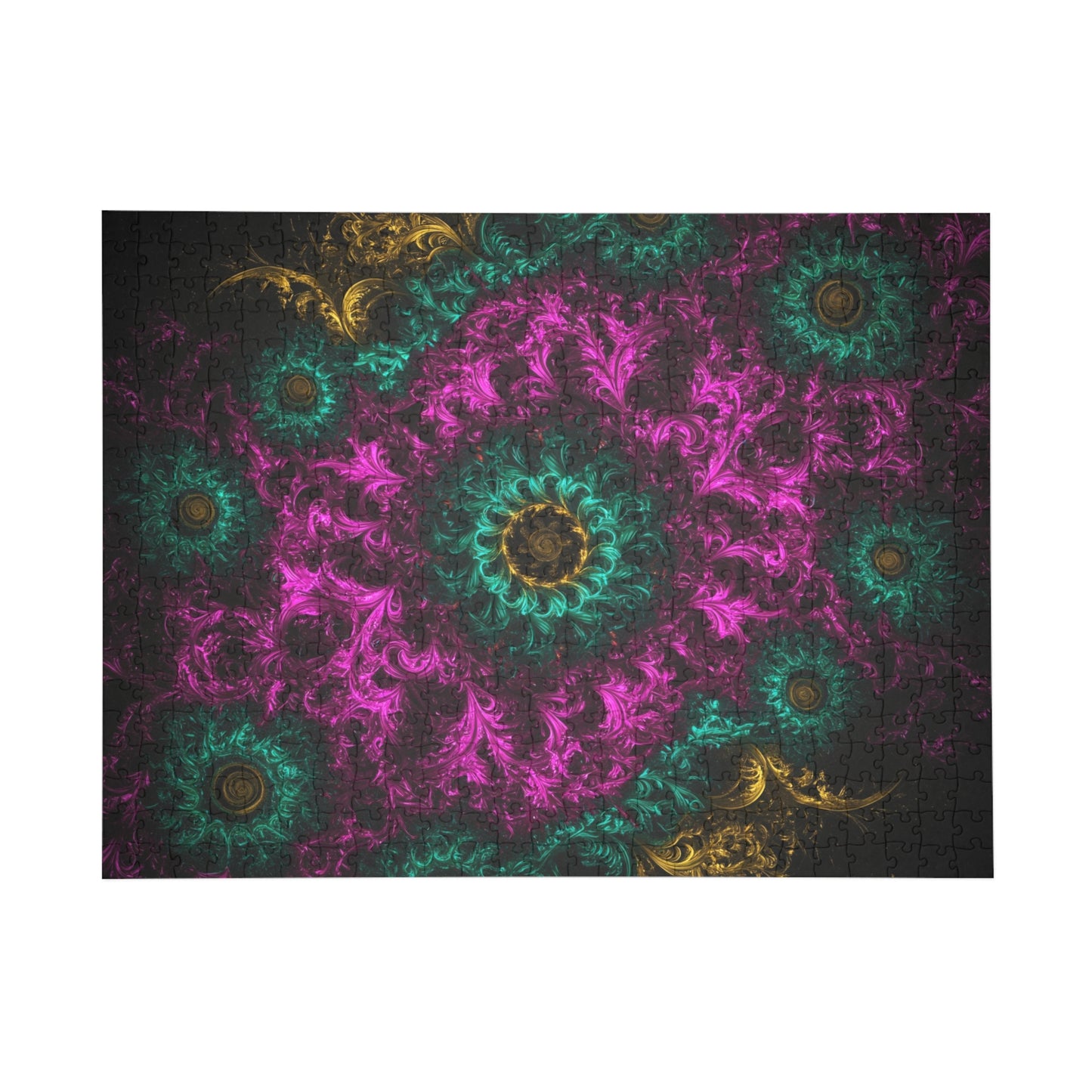 062- Fractal Puzzle (96, 252, 500, 1000-Piece) - Fun Family Activity and Gift