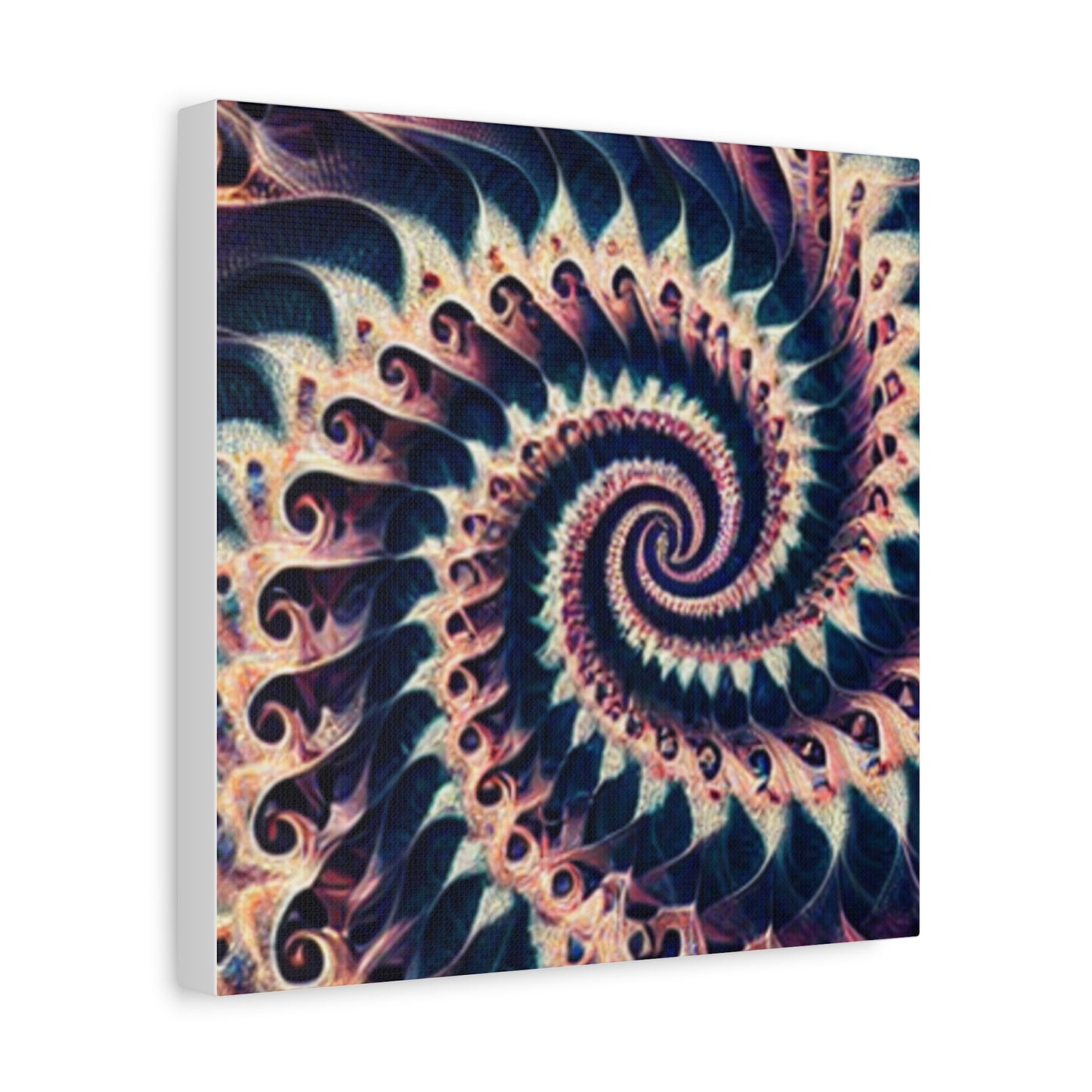 Abstract Spiral Art Canvas Print - Modern Home Decor for Art Lovers