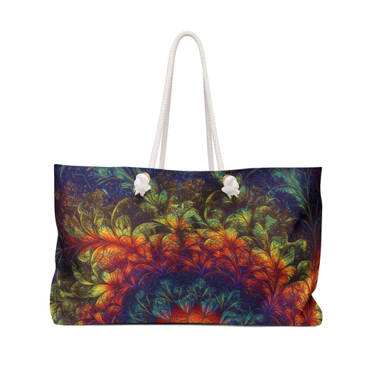 Vibrant Floral Weekender Bag | Stylish Travel Tote for Adventurers