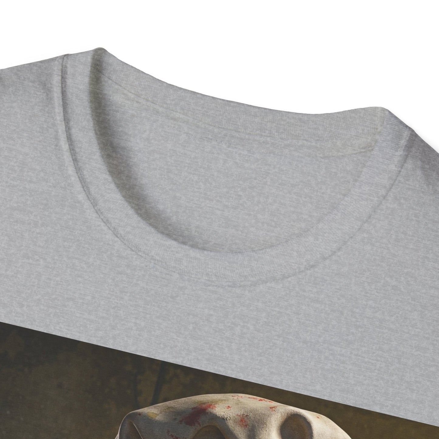 UK - Zombie Chef Apocalyptic Portrait Tee, bold, decaying zombie graphic