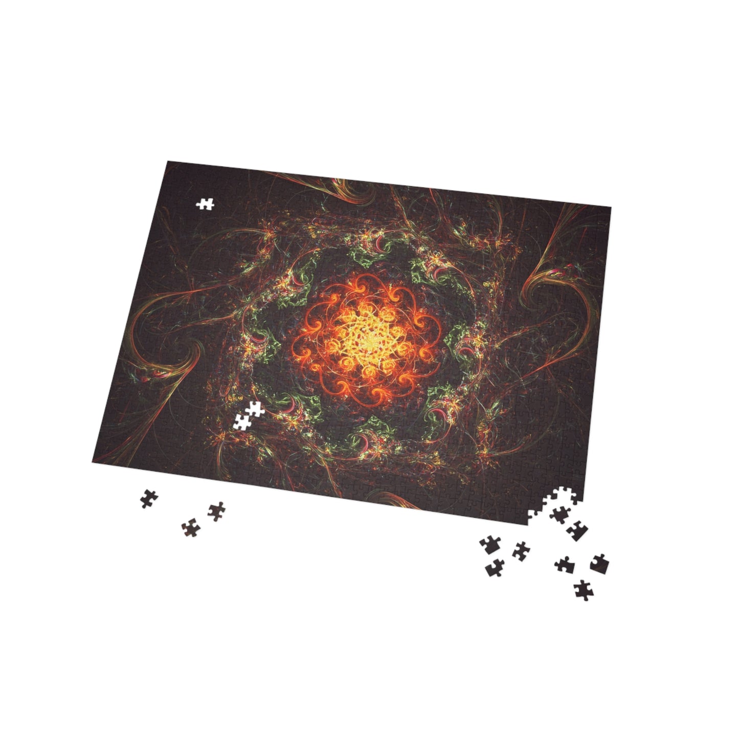 043 - Fractal Puzzle (96, 252, 500, 1000-Piece) - Fun Family Activity and Gift