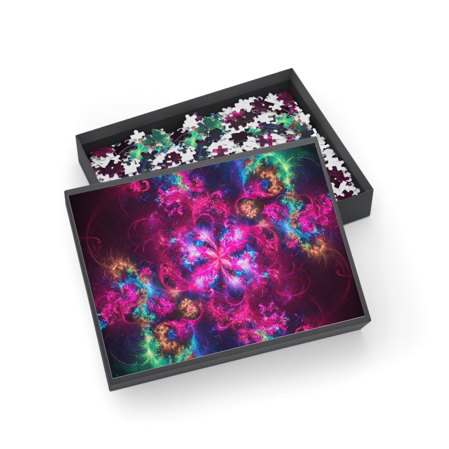 040 - Fractal Puzzle (96, 252, 500, 1000-Piece) - Fun Family Activity and Gift