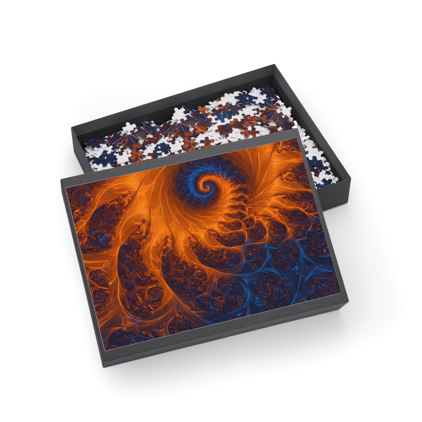015 - Fractal Puzzle (96, 252, 500, 1000-Piece) - Fun Family Activity and Gift