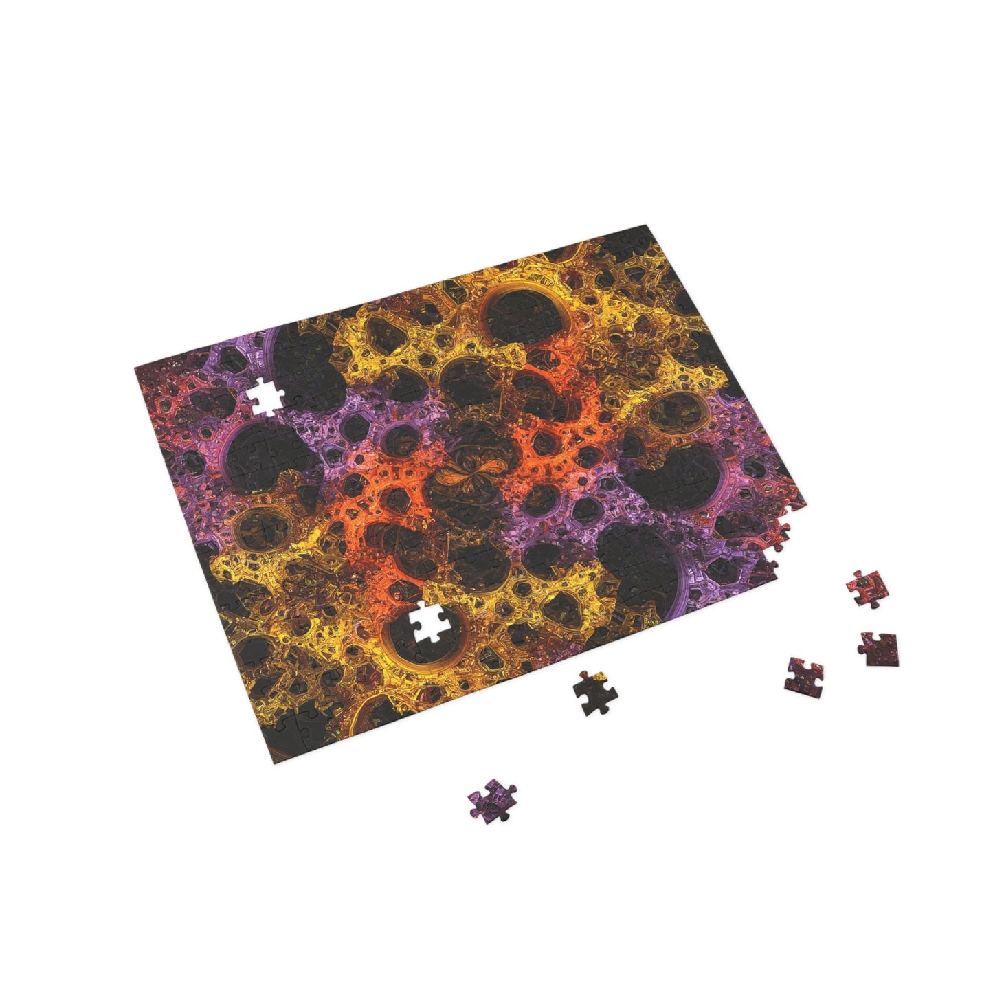 061- Fractal Puzzle (96, 252, 500, 1000-Piece) - Fun Family Activity and Gift