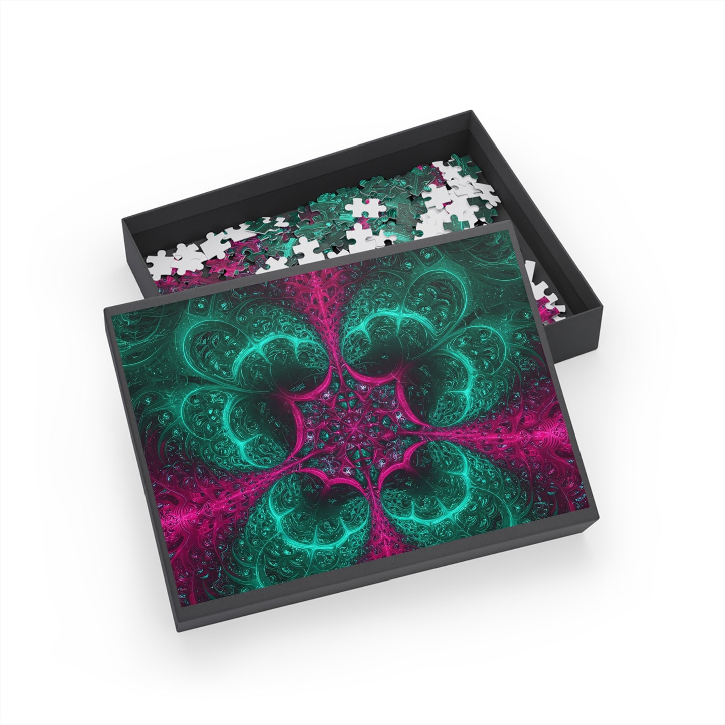 041 - Fractal Puzzle (96, 252, 500, 1000-Piece) - Fun Family Activity and Gift