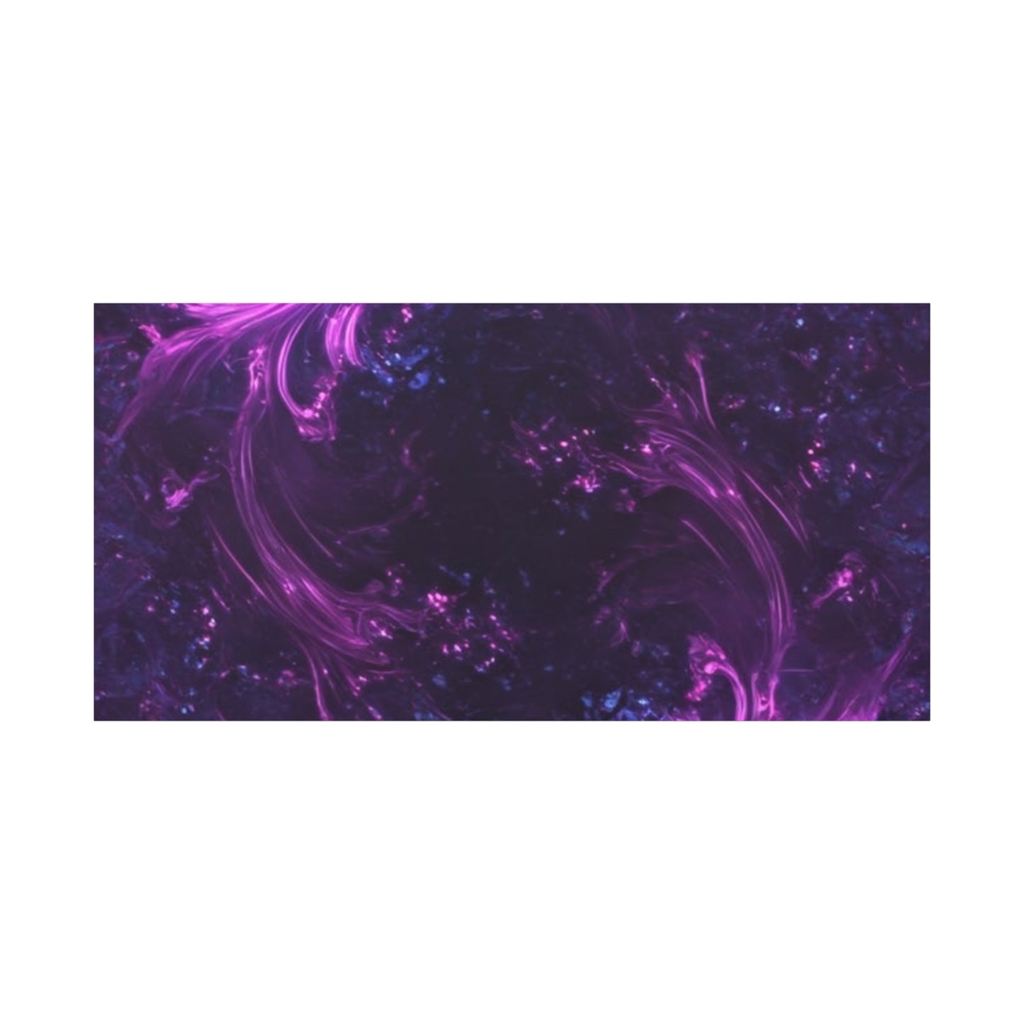 Abstract Purple Fractal Canvas Print - Artistic Wall Décor