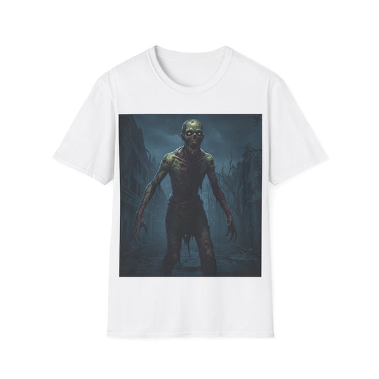 UK - Zombie Apocalypse Unisex Softstyle T-Shirt - Perfect for Horror Lovers