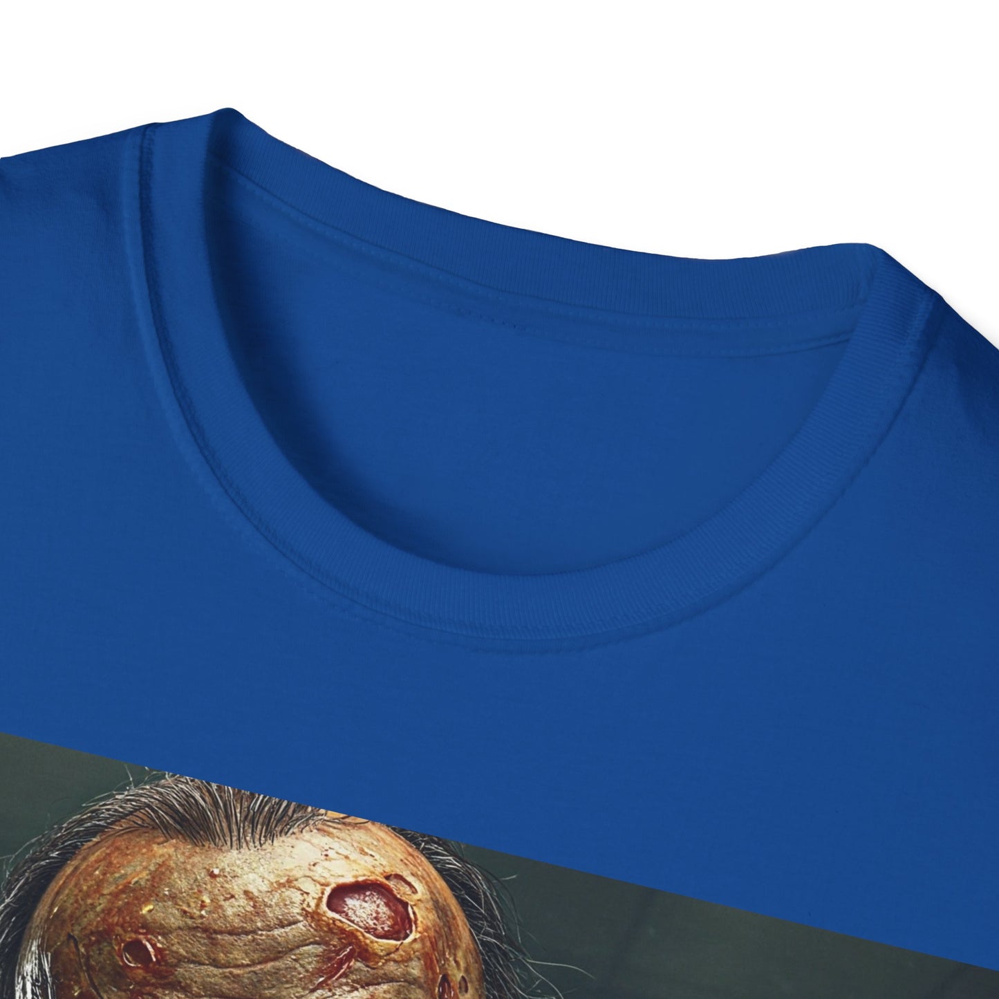 UK - Zombie Businessman Unisex Softstyle T-Shirt | Spooky Halloween Apparel