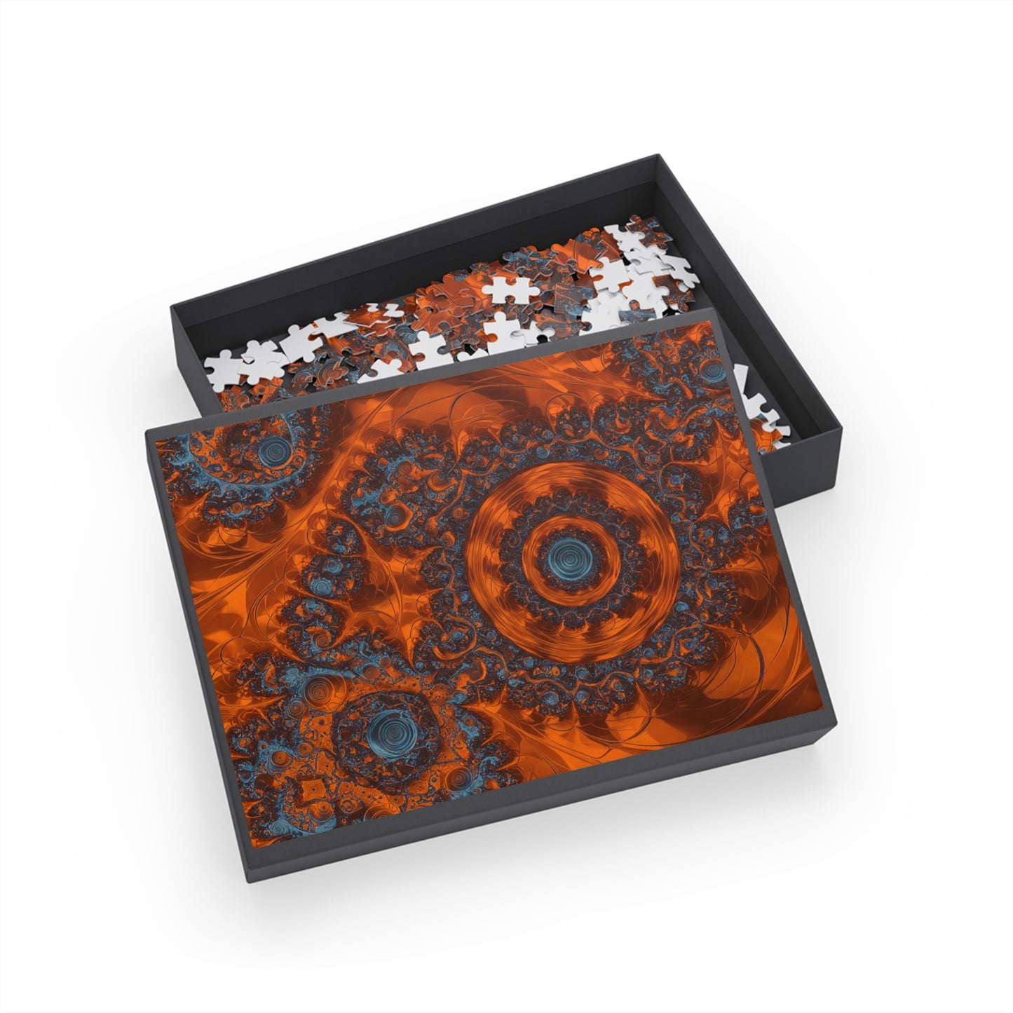 085- Fractal Puzzle (96, 252, 500, 1000-Piece) - Fun Family Activity and Gift