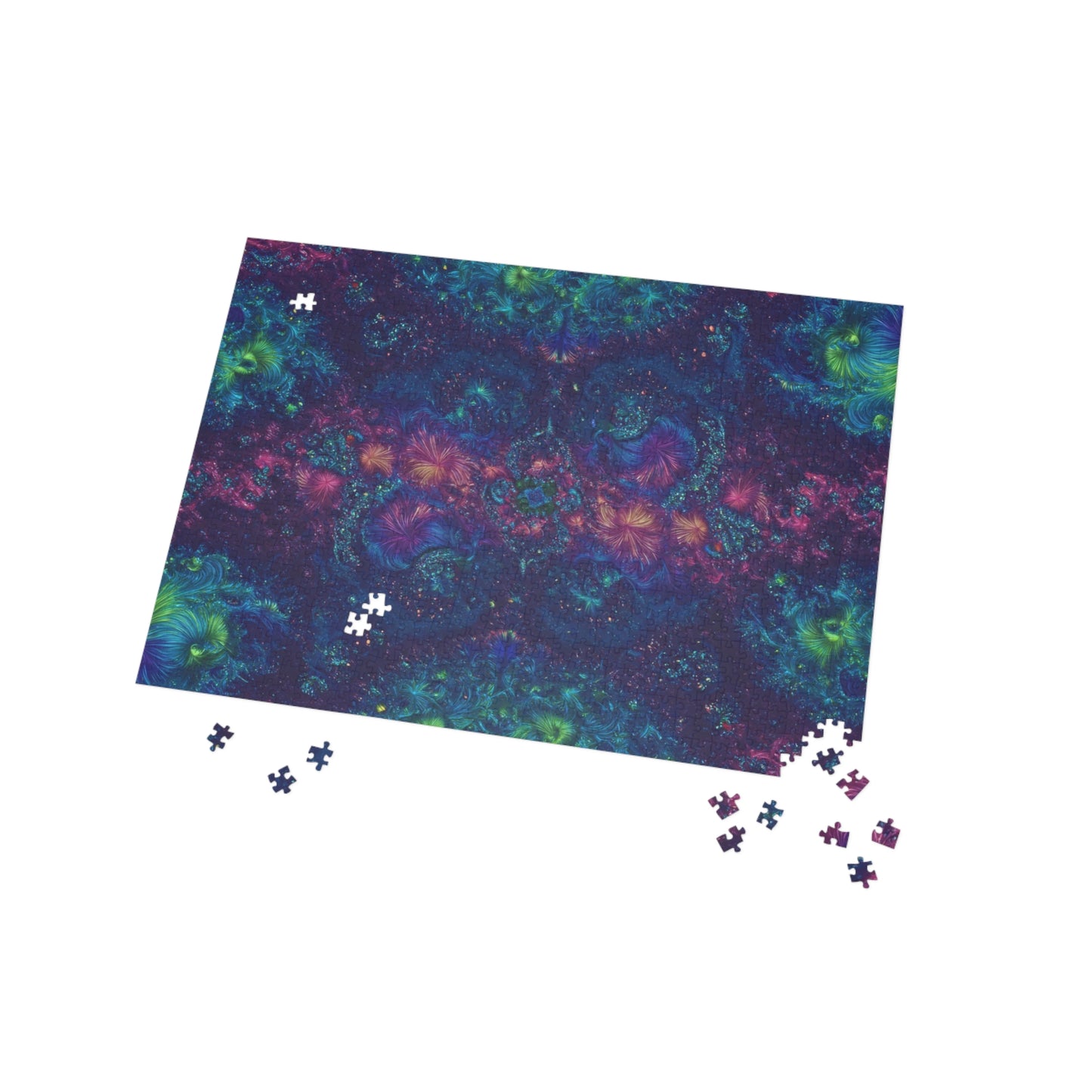 018 - Fractal Puzzle (96, 252, 500, 1000-Piece) - Fun Family Activity and Gift