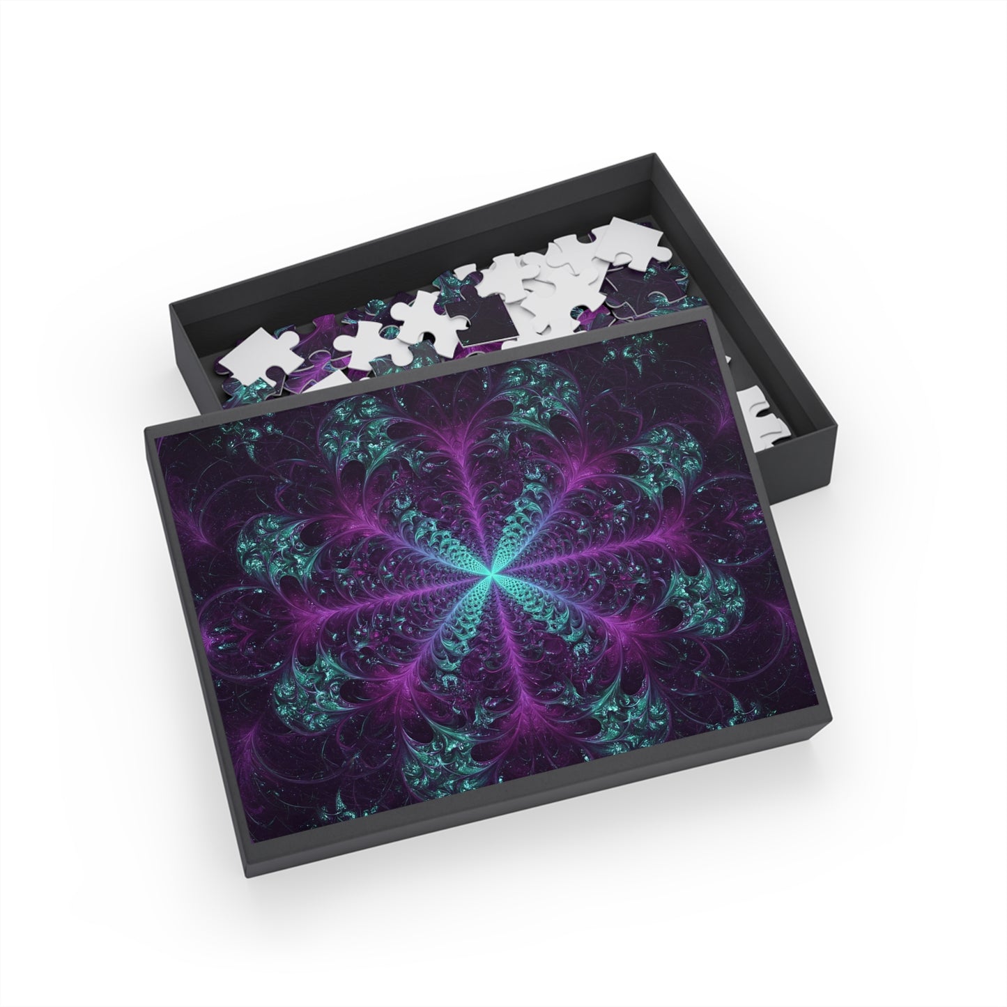 012 - Fractal Puzzle (96, 252, 500, 1000-Piece) - Fun Family Activity and Gift