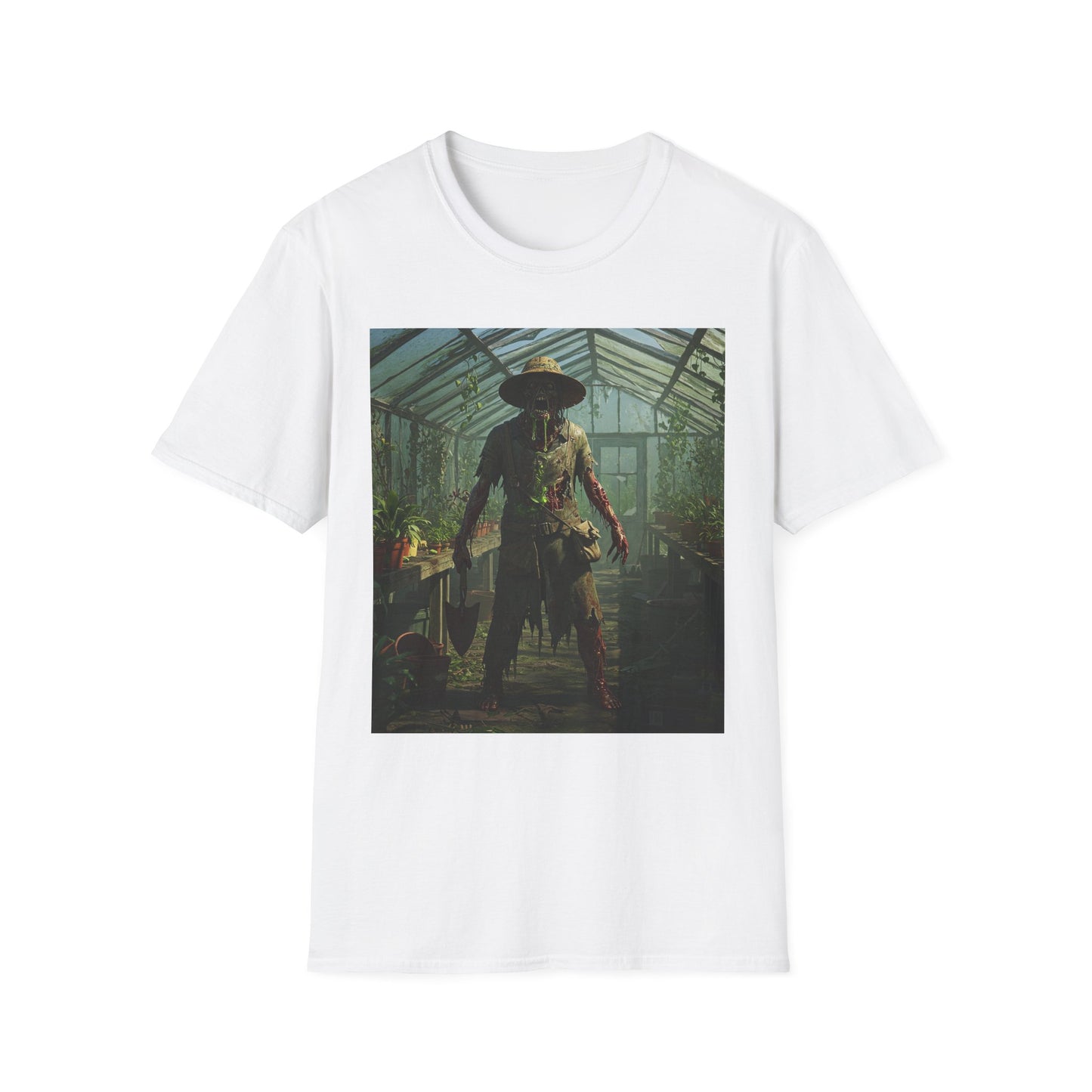 Unisex Softstyle T-Shirt - Gothic Scarecrow Graphic Tee