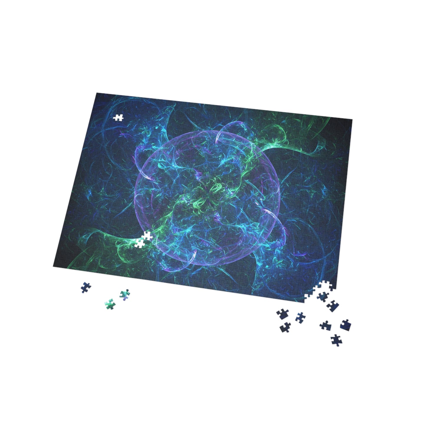 077- Fractal Puzzle (96, 252, 500, 1000-Piece) - Fun Family Activity and Gift