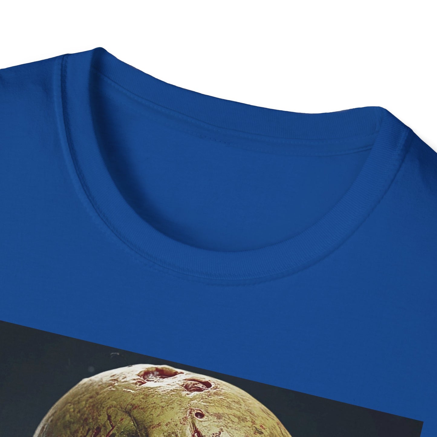 Apocalyptic Portrait Tee, bold, decaying zombie graphic