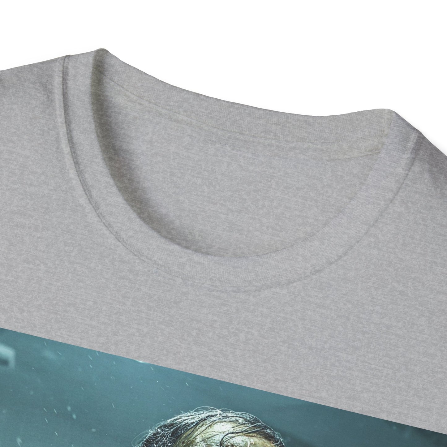 UK - Unisex Horror Graphic T-Shirt - Creepy Zombie Design