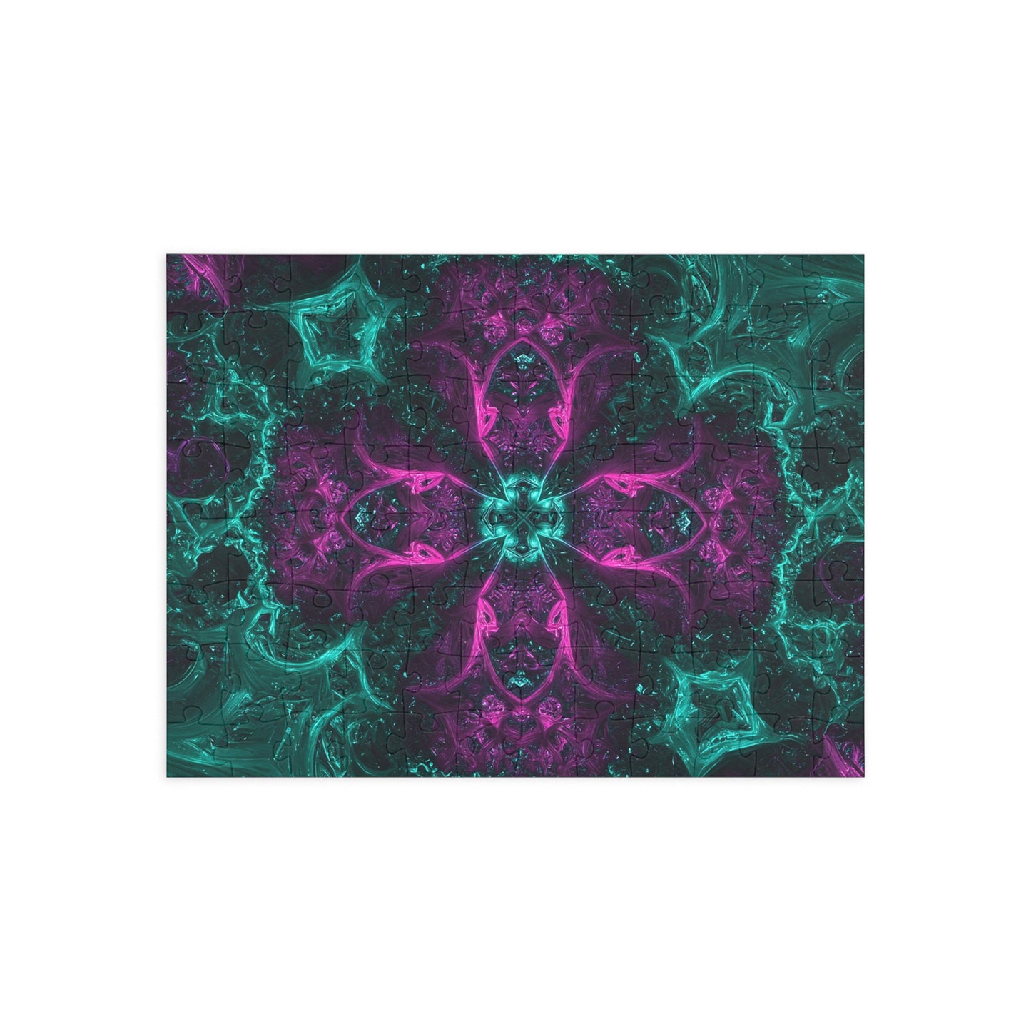 Vibrant Mandala Puzzle - 96, 252, 500, 1000-Piece Options for Mindful Fun and Relaxation