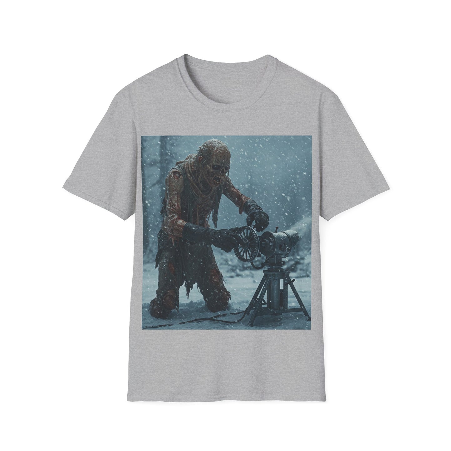 UK - Unisex Softstyle T-Shirt | Snowy Scene Fan Tee