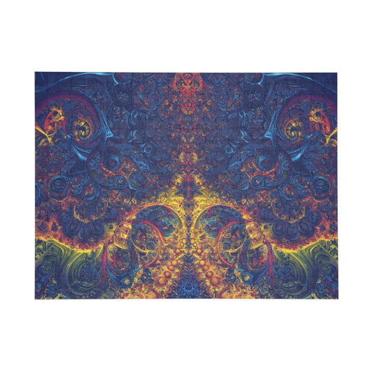 099- Fractal Puzzle (96, 252, 500, 1000-Piece) - Fun Family Activity and Gift
